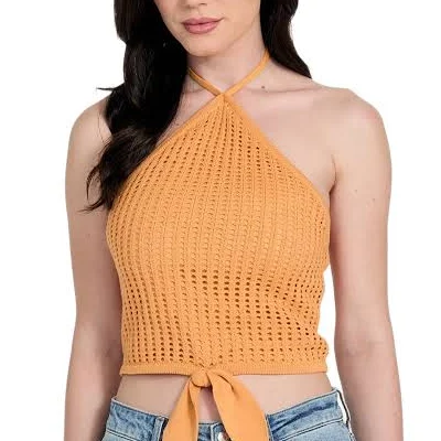 halter top Miley Crochet Halter Top Guess Factory $44.95