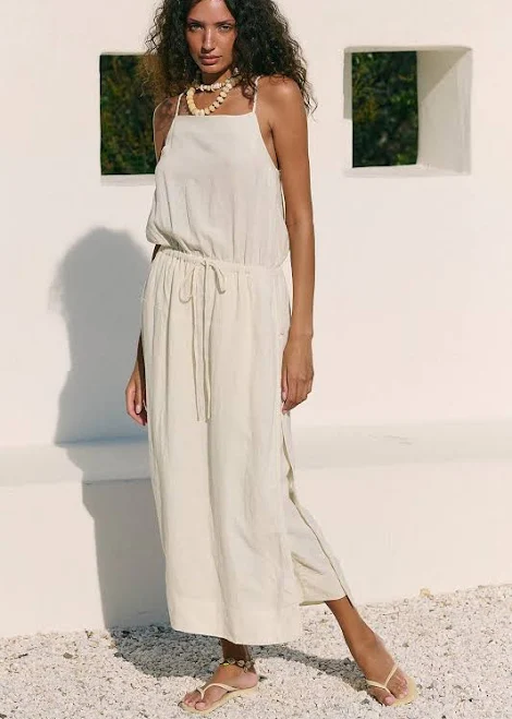 jumpsuit ner Linen Skant Jumpsuit by free-est at free People Free People $98