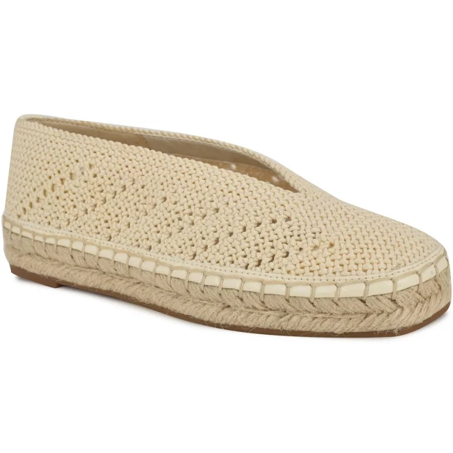 shoes Nine West Women's Rorie Woven Espadrille Slip-Ons Macy's $34.65