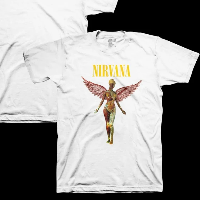 top Nirvana in Utero Shirt Nirvana $24.99