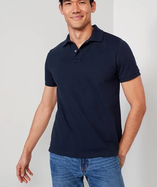 top Old Navy Men's Classic Fit Pique Polo Old Navy $12.49
