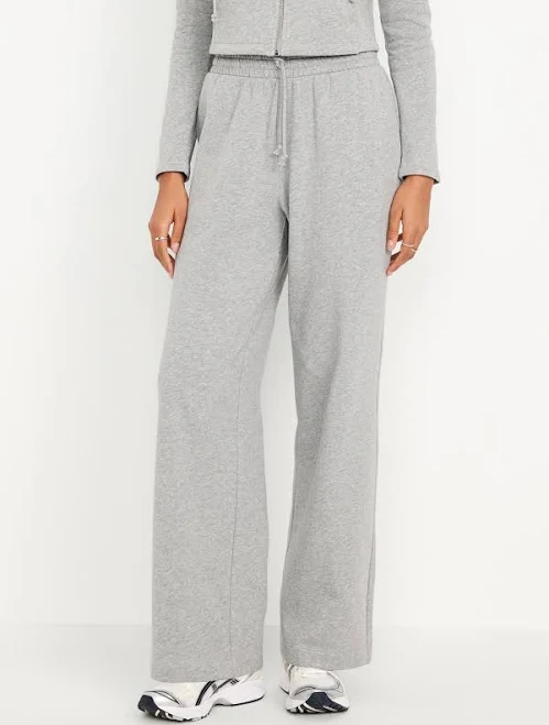 pants Old Navy Women's High-Waisted Socomfy Wide-Leg Sweatpants Old Navy $18.49