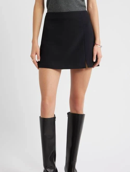 skirt Open Edit The Icon A-Line Miniskirt Nordstrom $44.62