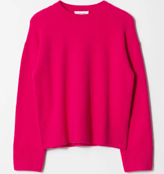 top & Other Stories | Relaxed Fit Knitted Sweater | Pink | XS & Other Stories US $49