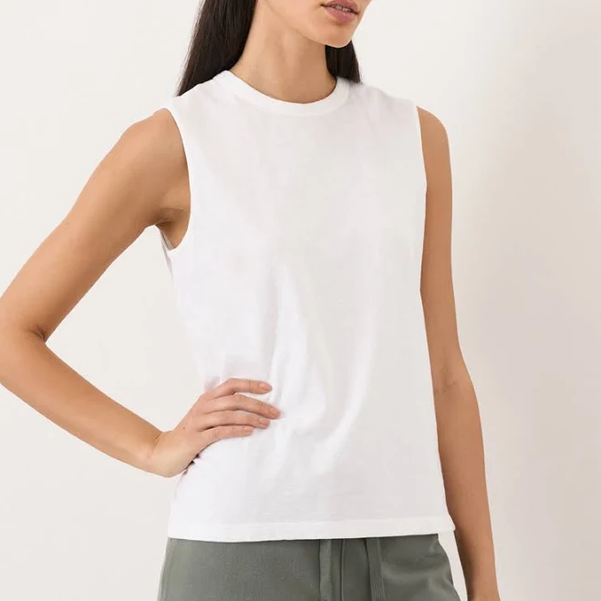 top Pact Women's Organic Cotton Soft-Slub High Neck Tank Top p a c t $30