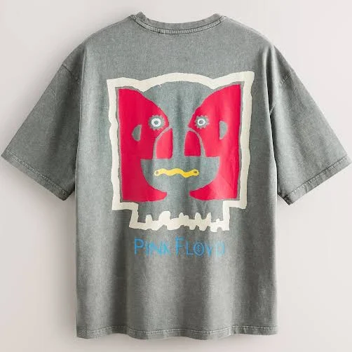 t-shirt Pink Floyd Relaxed Fit Graphic Print T-Shirt Next USA $49