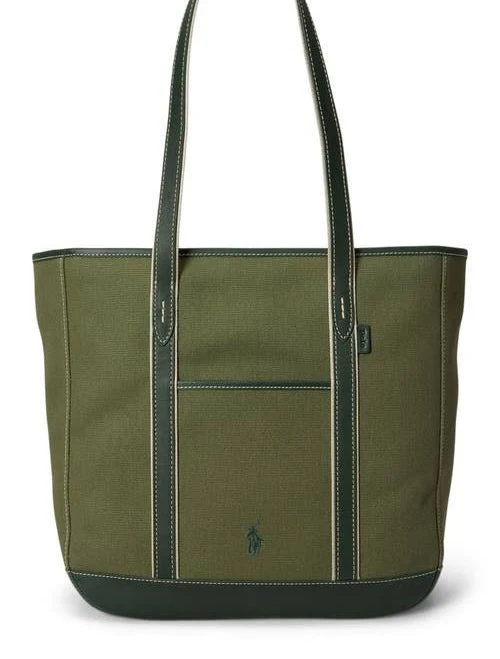 bag Polo Ralph Lauren Medium Canvas & Leather Tote Nordstrom $298