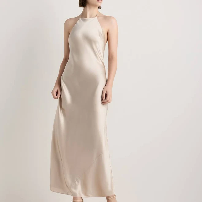 dress Quince Women's Halter Silk Maxi Dress Quince $150