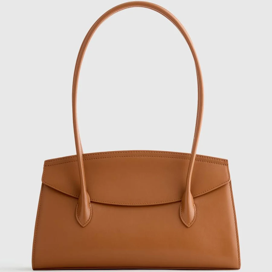 bag Quince Women's Italian Leather Double Strap Shoulder Bag Quince $99.9