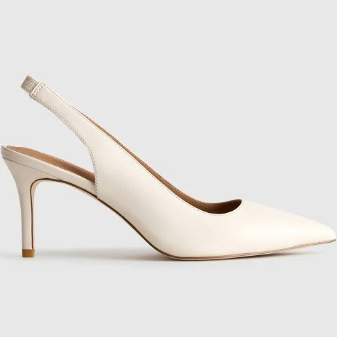 shoes Quince Women's Italian Leather Slingback Heel Quince $82