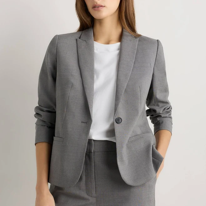 outerwear Quince Women's Italian Wool Tailored Blazer Quince $120