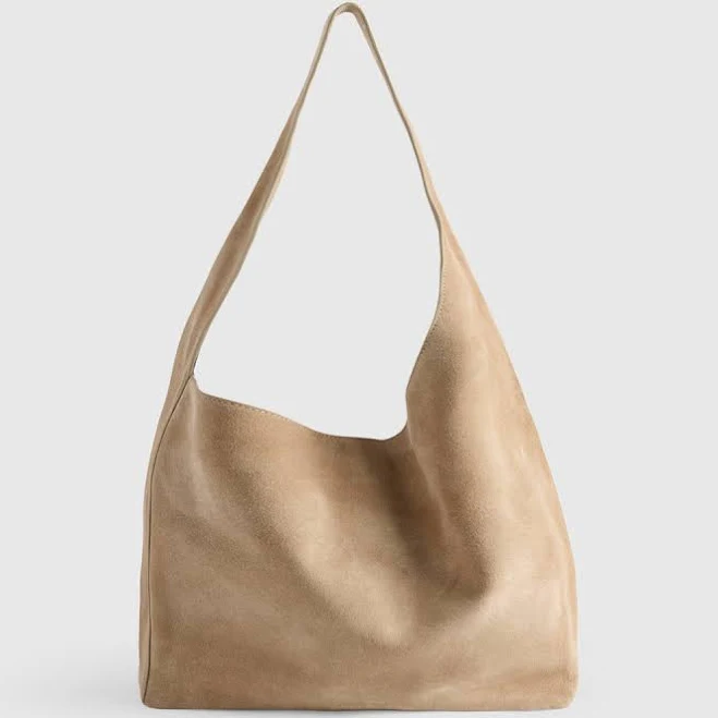 bag Quince Women's Slouchy Italian Suede Shoulder Bag Quince $150