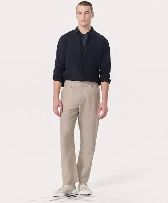 pants rag & bone Men's Evan Tapered Donegal Wool Blend Trousers rag & bone $200