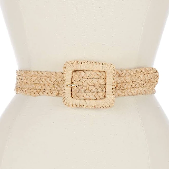 accessory Ralph Lauren Women's Raffia Wide Belt Dillard's $85