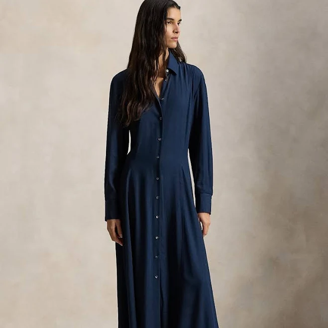dress Ralph Lauren Women's Self-Tie Twill Shirtdress Ralph Lauren $298
