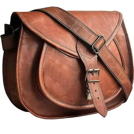 bag Rustic Town Women's Genuine Leather Crossbody Satchel Bag Walmart - Rustic Town Inc $49.99
