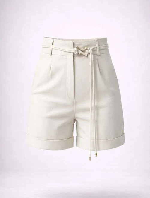 shorts Sable Salina Linen-Blend Paperbag-Waist Shorts Nordstrom $120