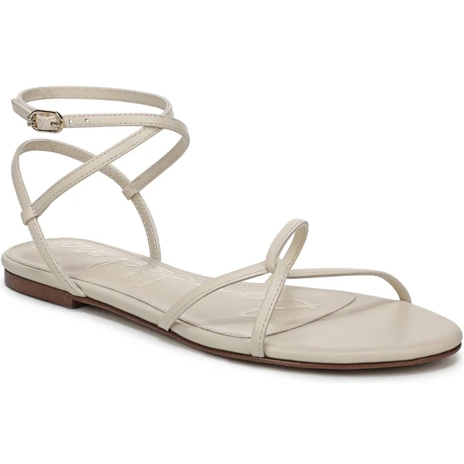shoes Sam Edelman Women's Ellina Strappy Flat Sandals Macy's $100