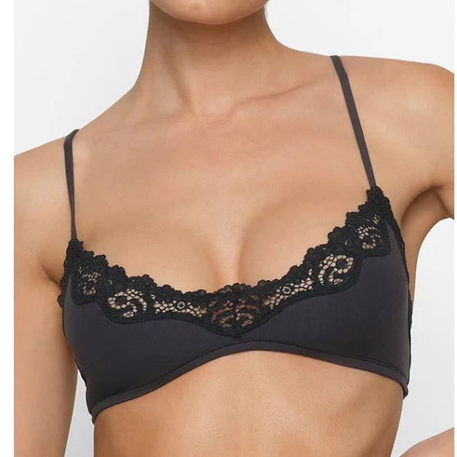 top SKIMS Women's Fits Everybody Lace Scoop Bralette Nordstrom $38