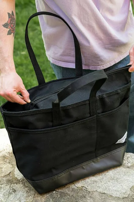 bag Steele Canvas Everyday Zip Top Tote Bag Huckberry $120