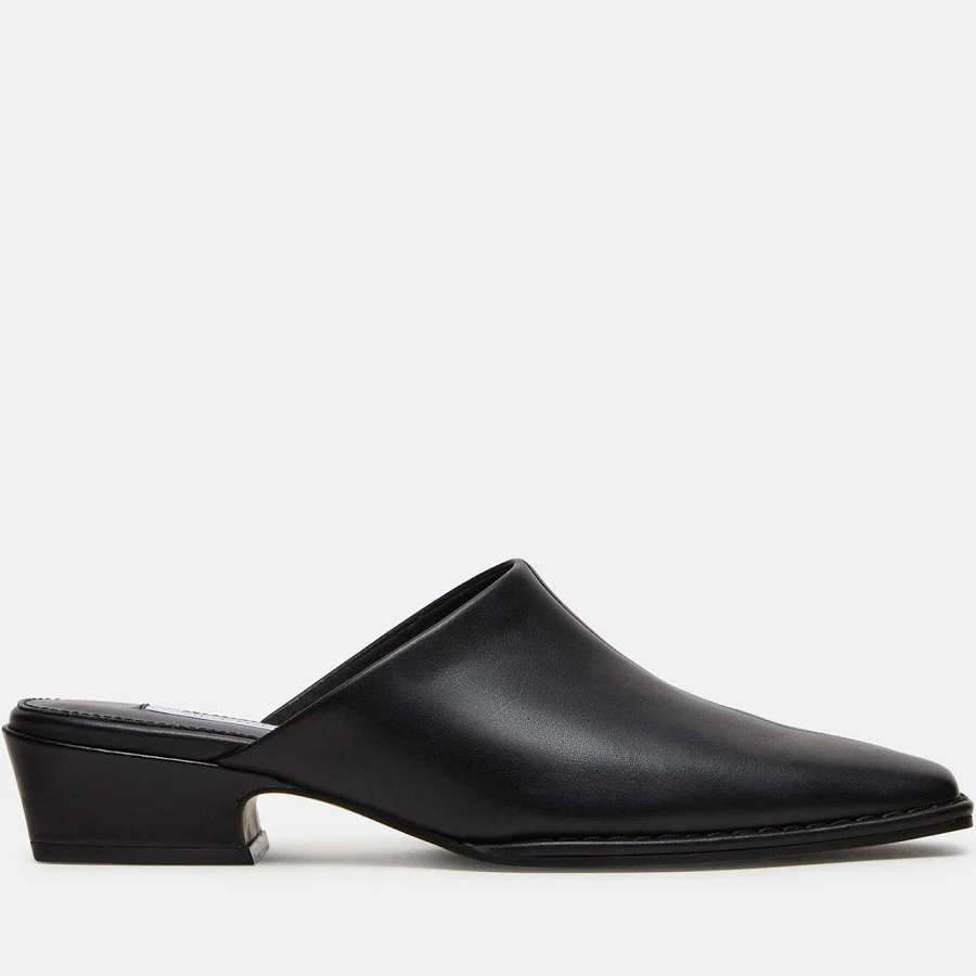 shoes Steve Madden Women's Dessa Leather Mule Flats Steve Madden $76.97