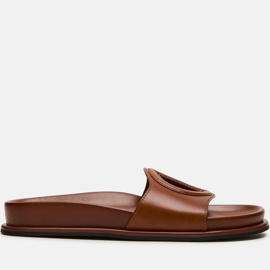 shoes Steve Madden Women's Zosia Leather Slide Sandals Steve Madden $62.97