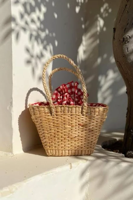 bag Straw Mini Tote Etsy - Seller $34.5