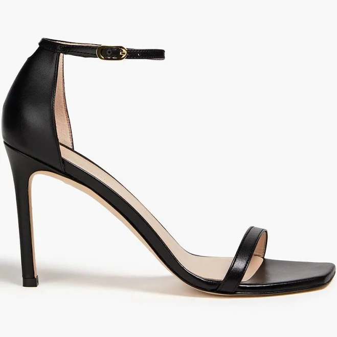 sandals Stuart Weitzman Women's Nudist II Leather Sandals THE OUTNET $95