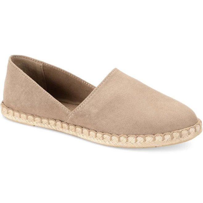 shoes Style & Co. Women's Reevee Stitched-Trim Espadrille Flats Macy's $41.93