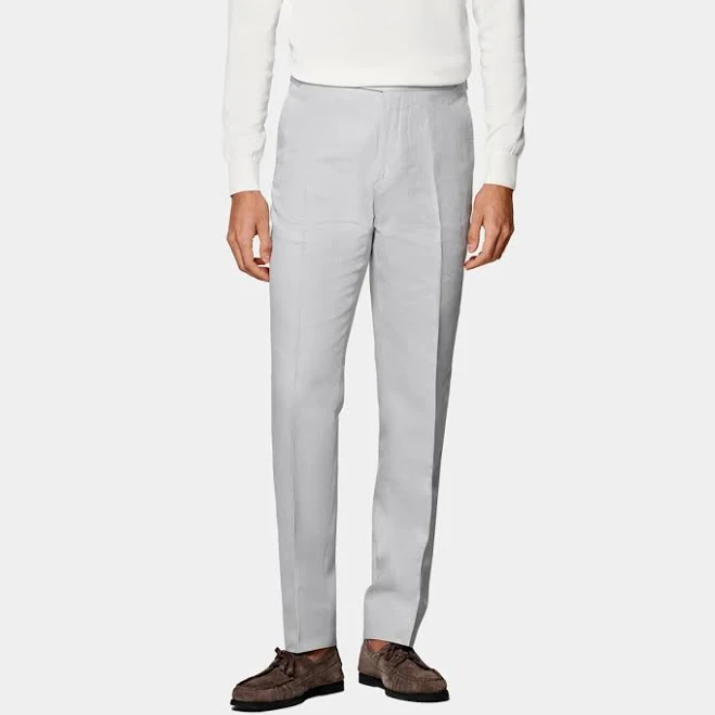 pants Suitsupply Men's Slim Leg Linen Cotton Pants Suitsupply $199
