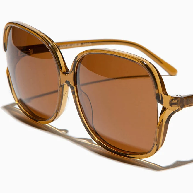 accessory Sunglass Museum Oversized Square Polarized Sunglass Sunglass Museum $48