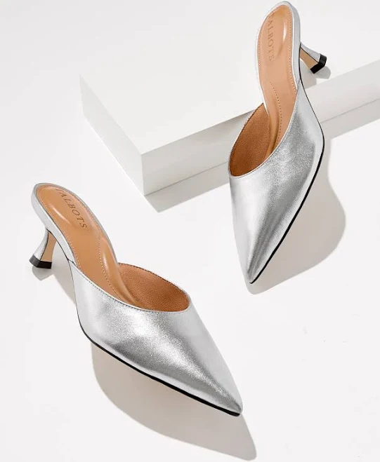 shoes Talbots Women's Ember Metallic Nappa Mules Talbots $66.29