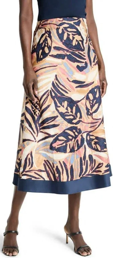 skirt Terracotta Garden Midi Skirt In Neutral Multi ModeSens $84
