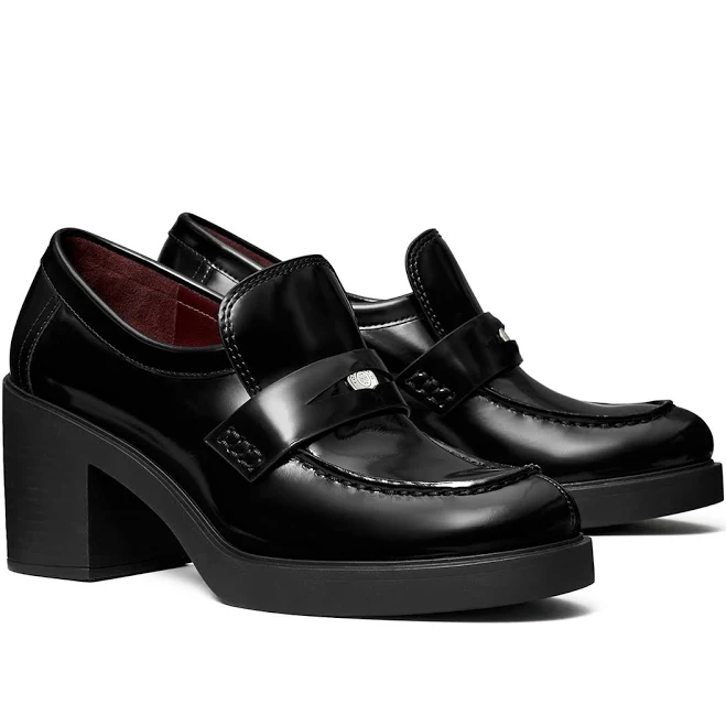 shoes Tory Burch Women's Classic Heeled Lug Loafers Bloomingdale's $450