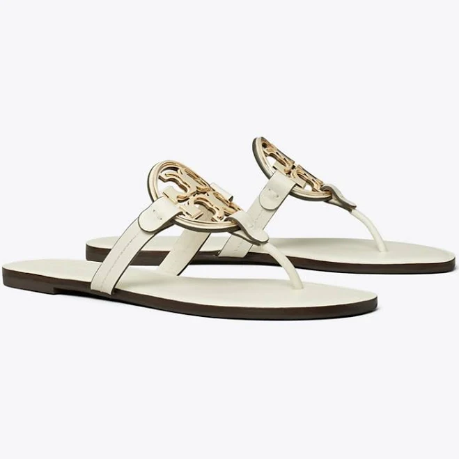 shoes Tory Burch Women's Miller Leather Sandals Tory Burch $250