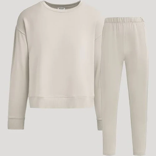 matching set True Classic Women's Slouch Pullover Crew & Jogger Pants 2-Pack True Classic $74.99