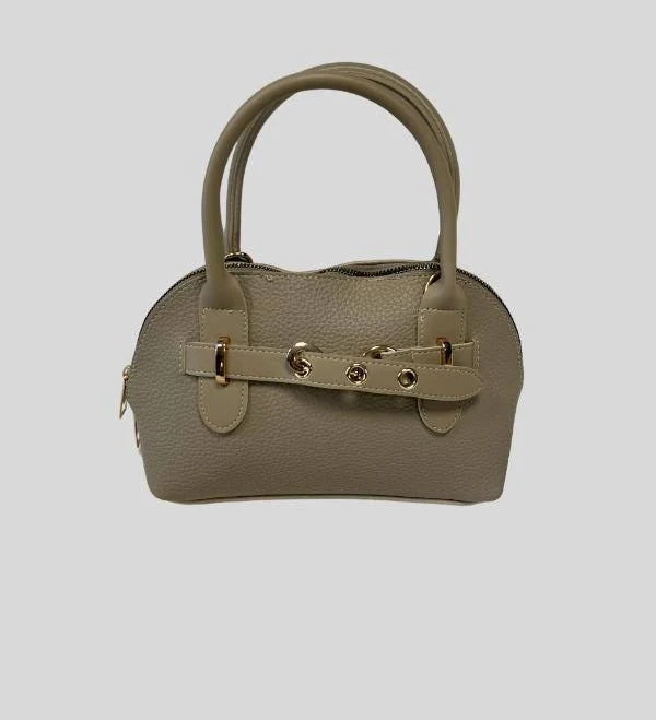 bag Vegan Leather Mini Top Handle Bag with Gold Buckle Etsy - Seller $55