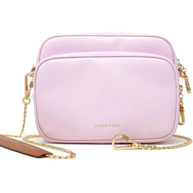 bag Verona Water-Resistant Anti-Theft Faux Leather Crossbody Bag Arden Cove $219