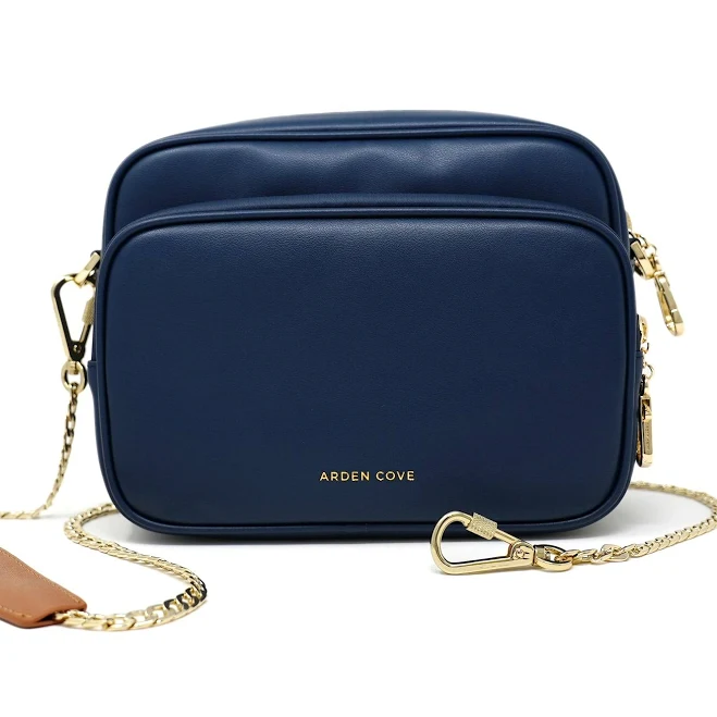 bag Verona Water-Resistant Anti-Theft Faux Leather Crossbody Bag Arden Cove $219