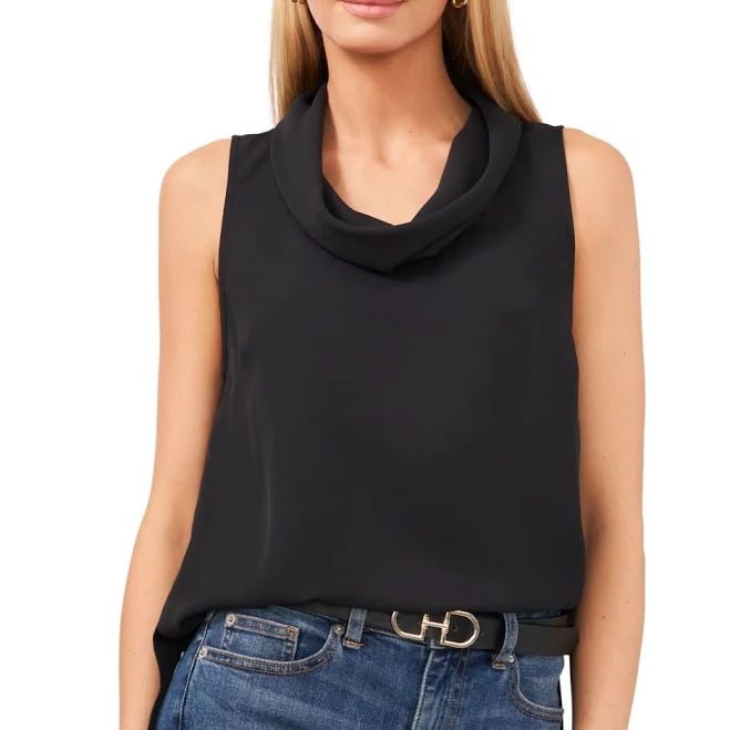 cowl neck top Vince Camuto Women's Cowl Neck Sleeveless Top Macy's $34.5