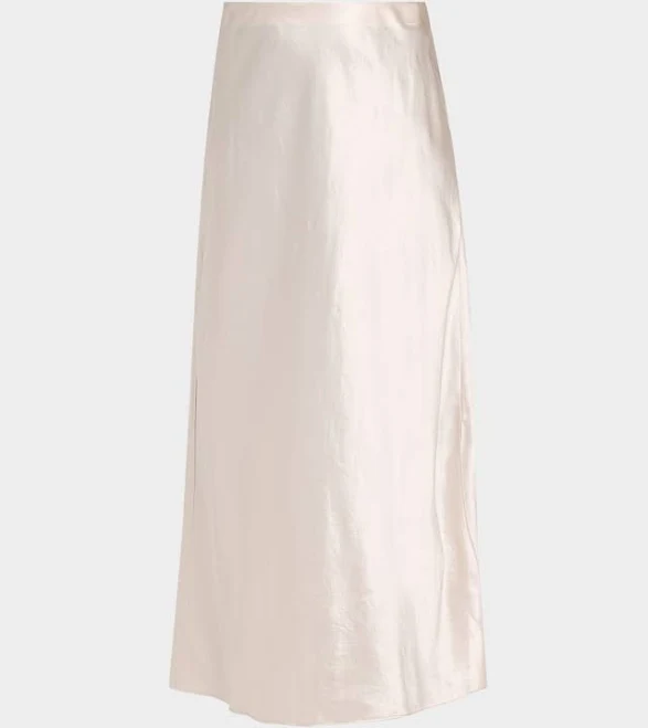 skirt Vince Women's Satin Side-Slit Slip Skirt Neiman Marcus $243.6