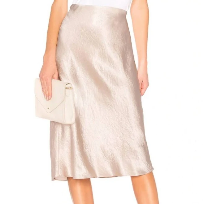 skirt Vince Women's Satin Slip Skirt eBay - loveson $80.75
