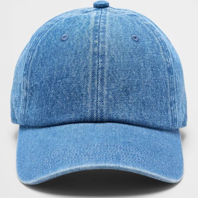 accessory Washed Denim Baseball Cap Banana Republic Factory $20