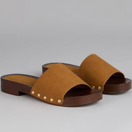 shoes Windsor Easy Does It Wood Sole Slide Sandals Windsor $20.9