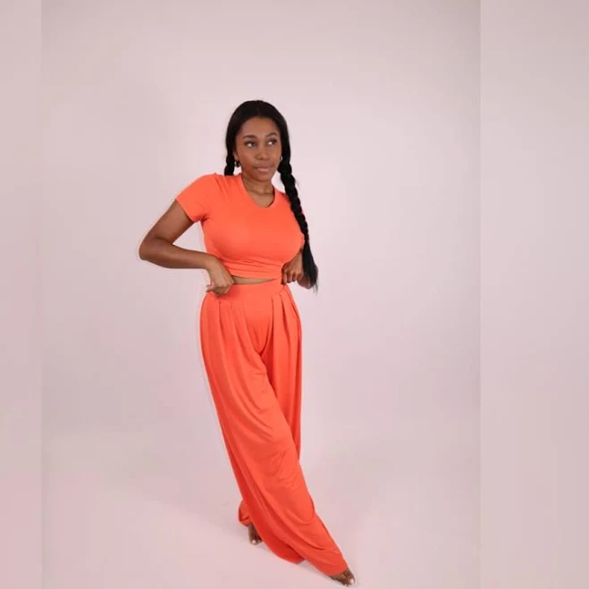 matching set Winwin Palazzo Pants Set Poshmark $21