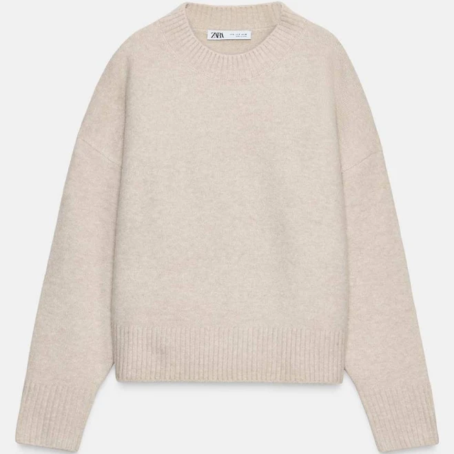 top Woman Zara Soft Knit Sweater Zara USA $59.9