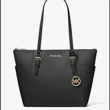 bag Women Michael Kors Charlotte Large Top Zip Leather Tote Poshmark $50