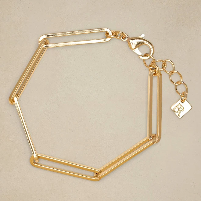 accessory Women's Paperclip Chain Bracelet Banana Republic Factory $22.5