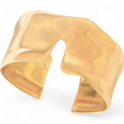 accessory Women's Sculptural Open Geometric Cuff Bracelet Target $19.99