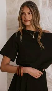 accessory Women's Trio Timber Bangle Set Tan Billy J Boutique USA $40